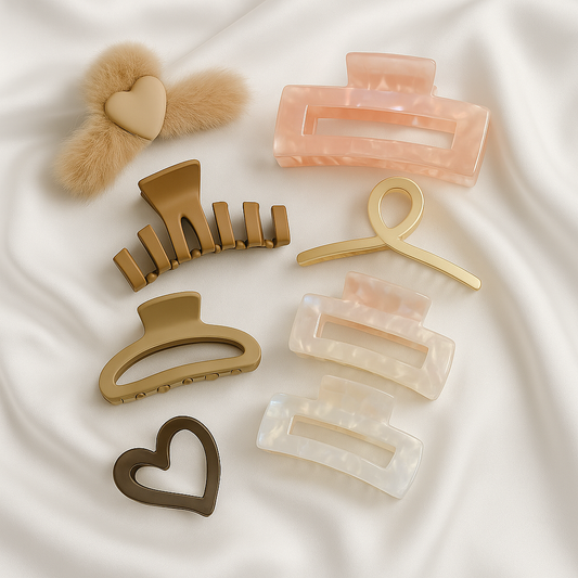 Hair claw (from 2 pieces)