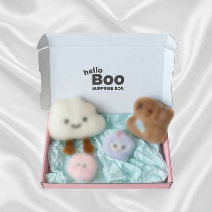 Tiny plush keychain (from 2 pieces)