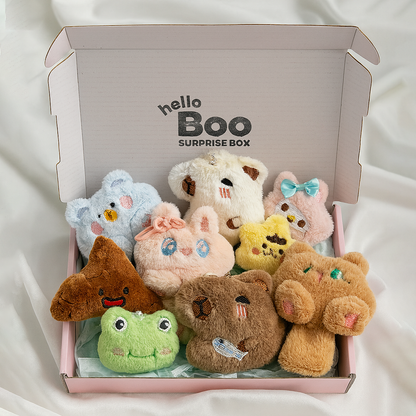 Tiny plush keychain (from 2 pieces)