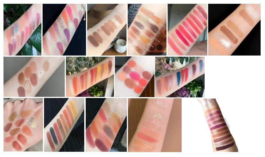 Eyeshadow palettes (from 1 set)