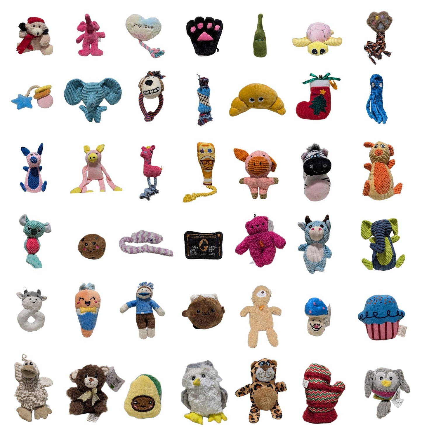 Dog toys (from 2 toys)