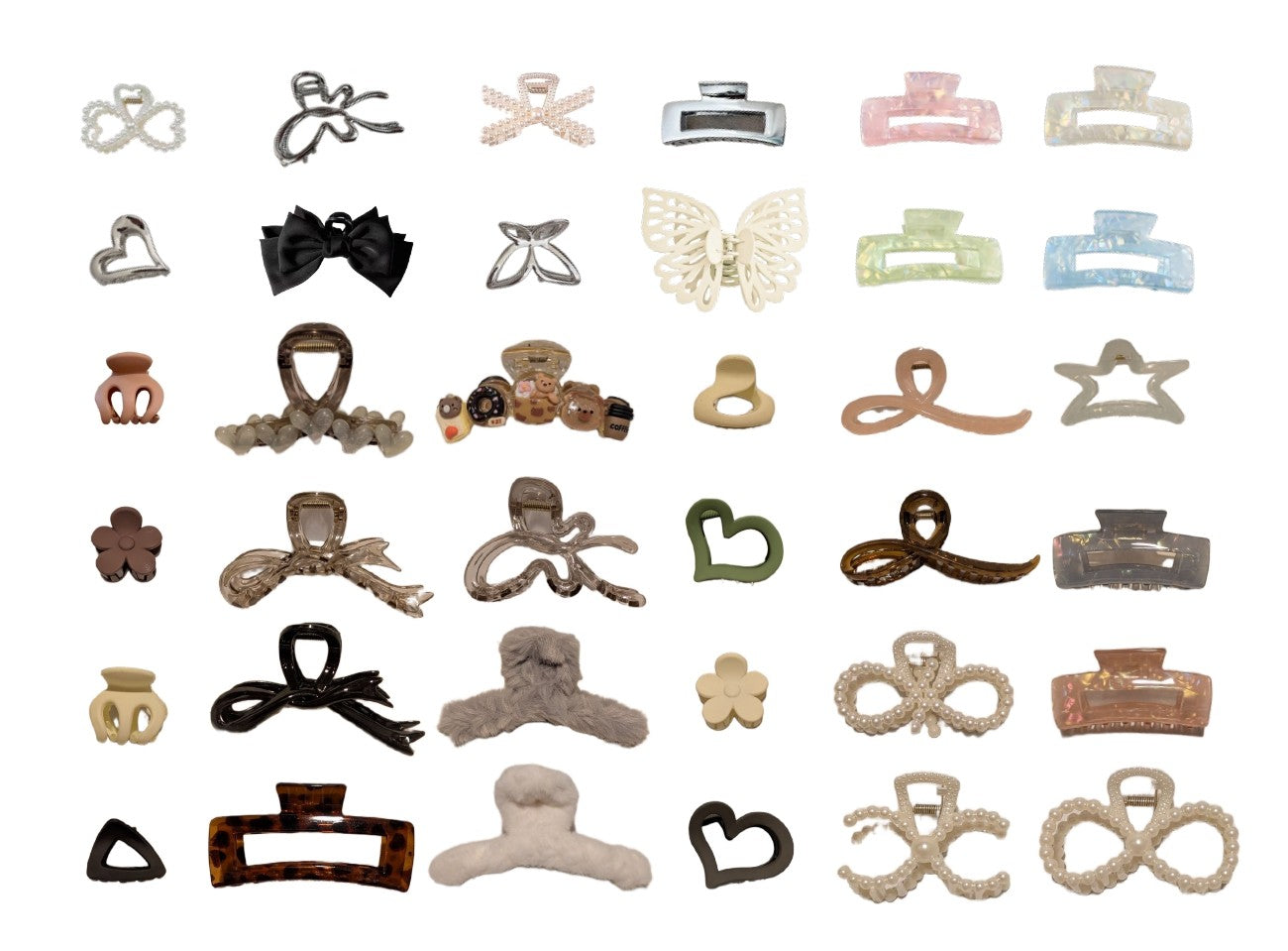 Hair claw (from 2 pieces)