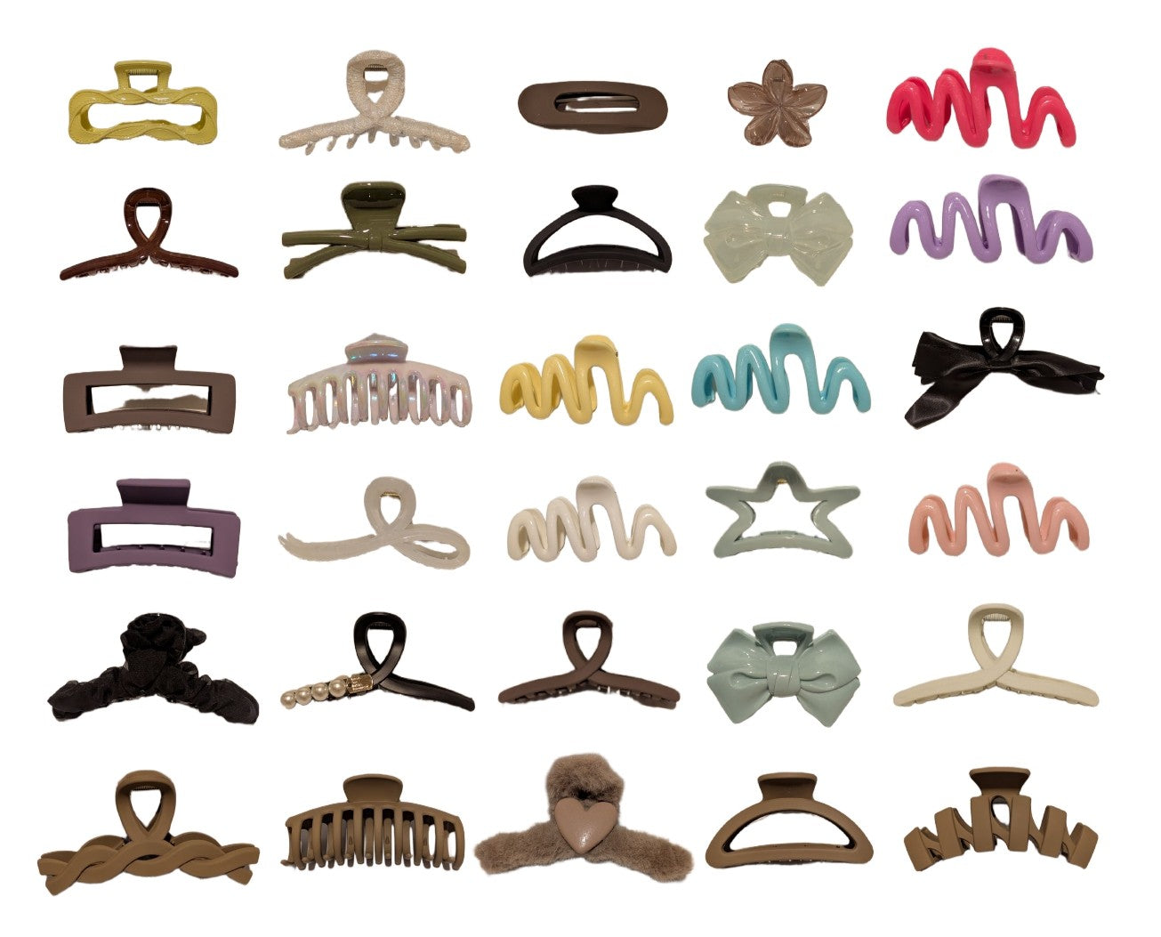 Hair claw (from 2 pieces)