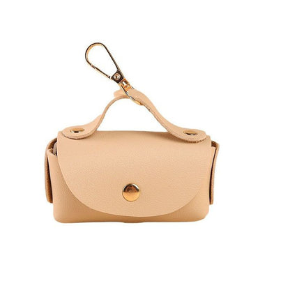 Leather Poop Bag Pouch